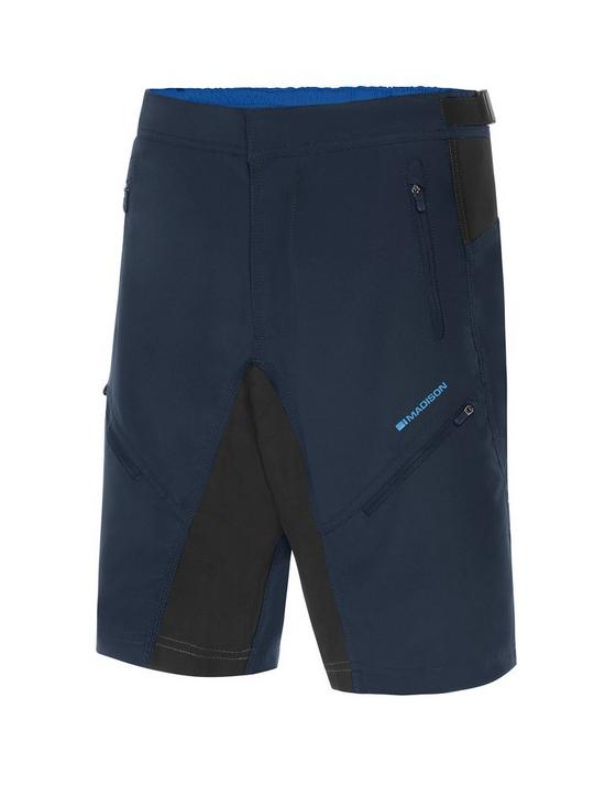 front image of madison-trail-womens-shorts-navy