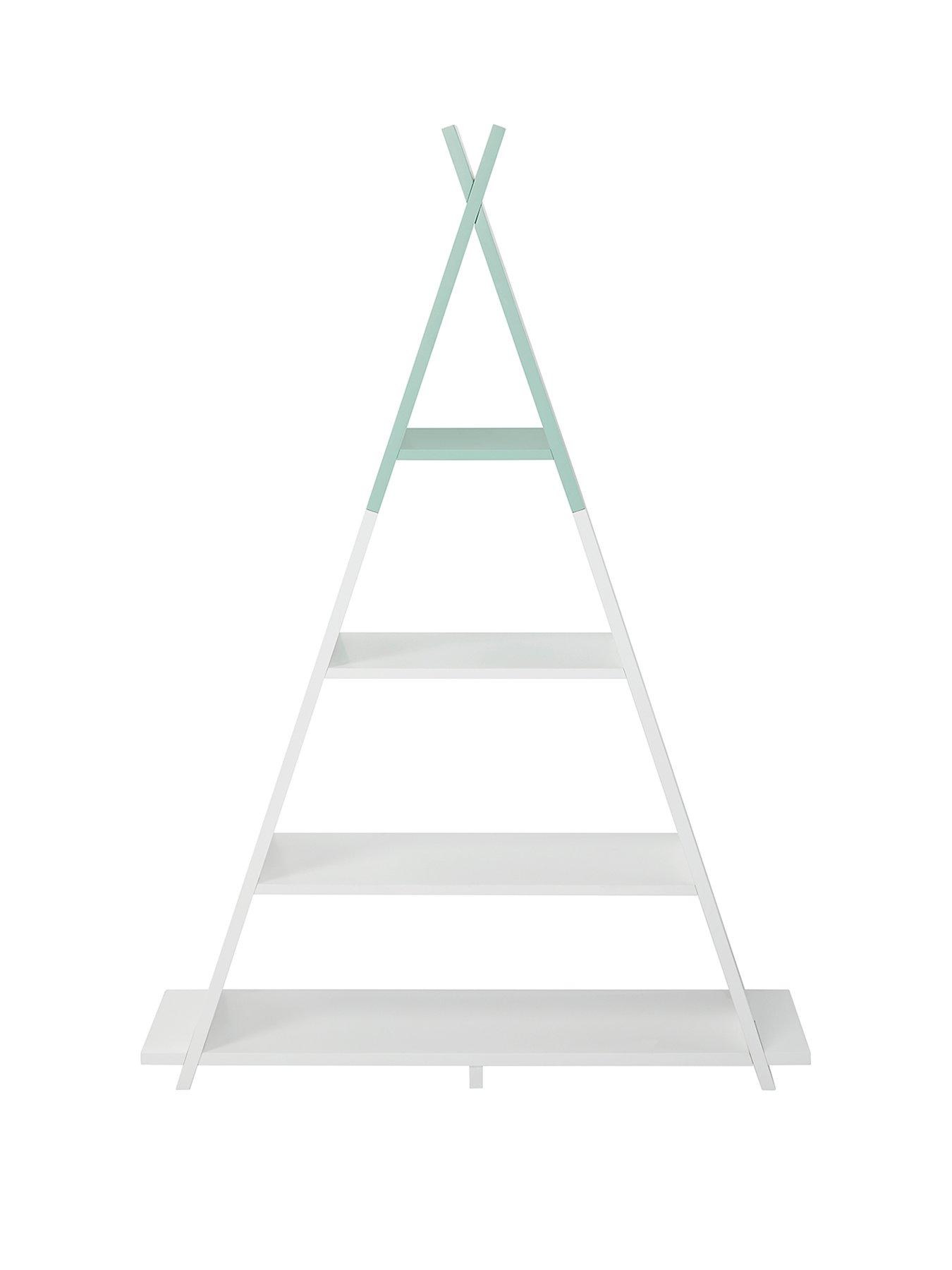 Product photograph of Lloyd Pascal Tipi Medium 4-tier Floor Shelving Unit from very.co.uk