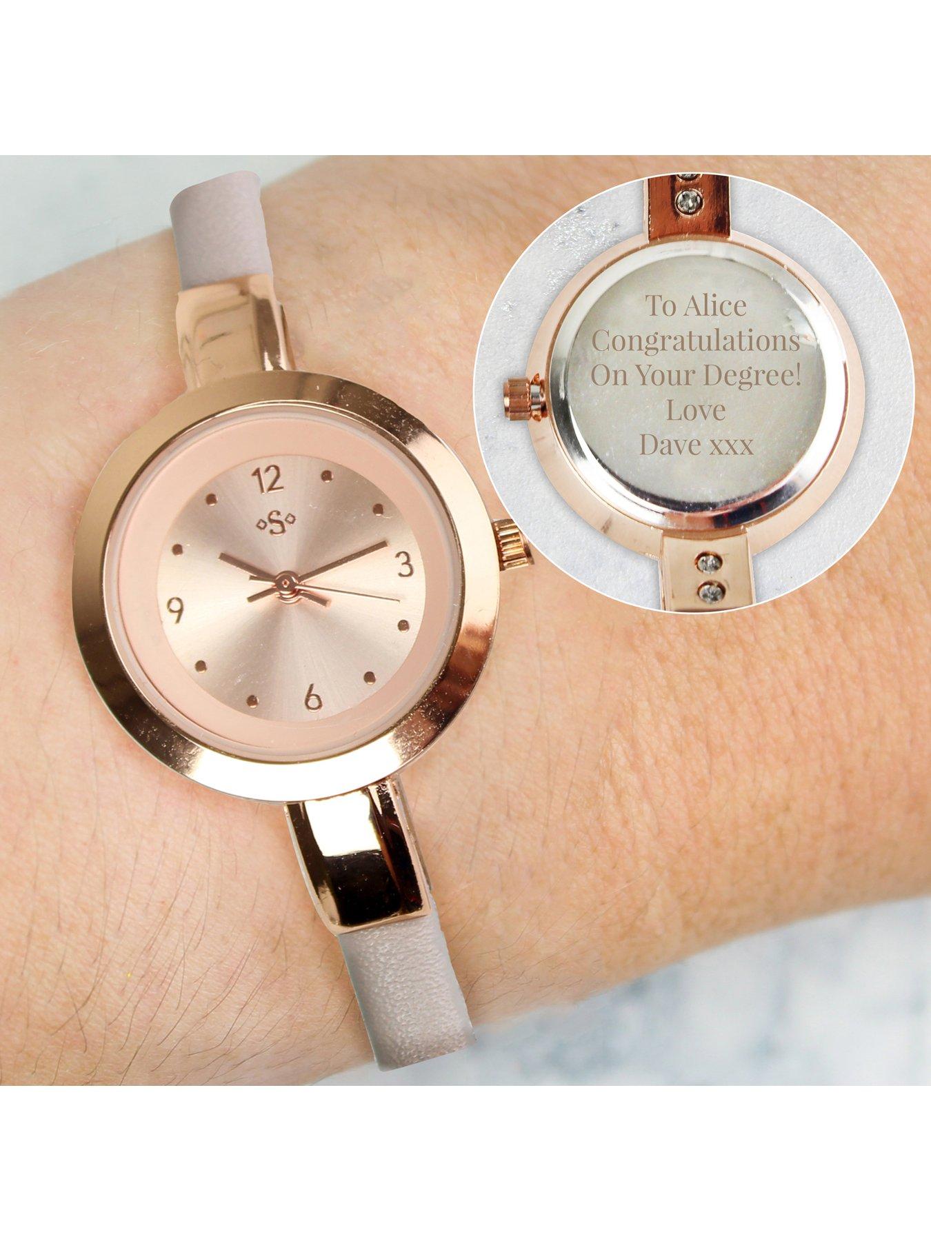 Rose gold hotsell designer watch ladies