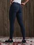  image of superdry-mid-rise-skinny-jeans-denim