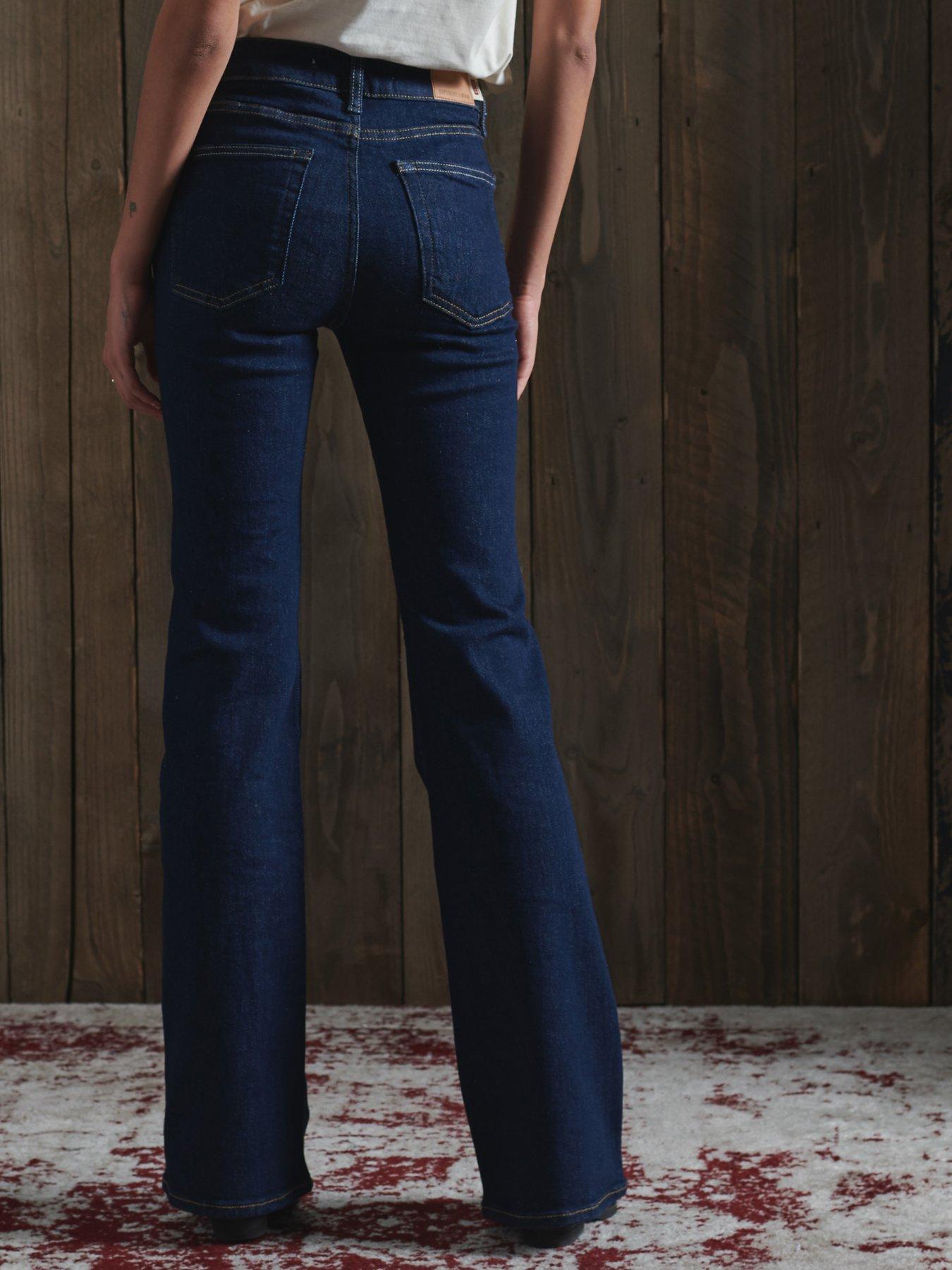 slim flare jeans