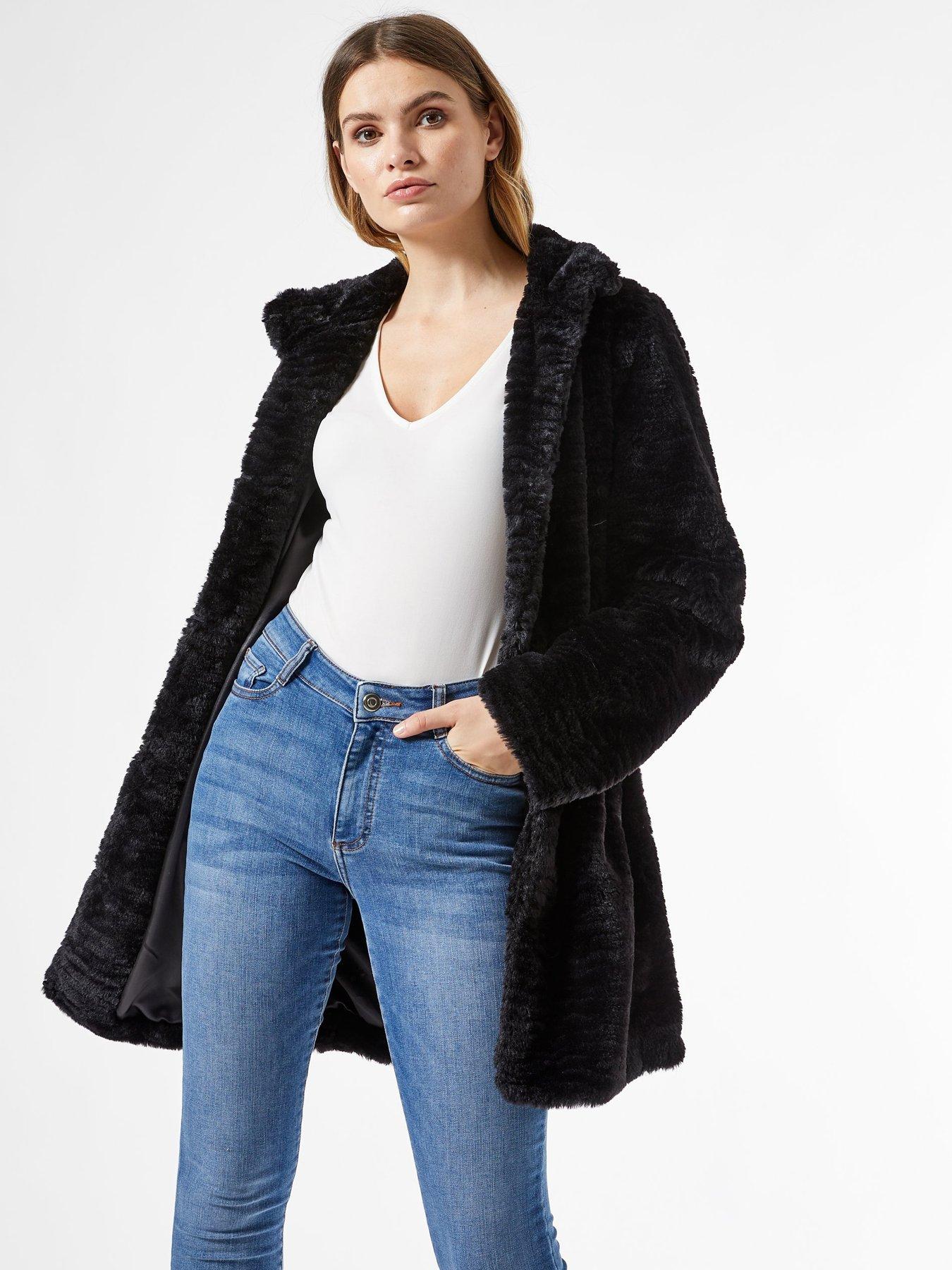 Details about Womens Faux Fur Coat Plush Longline Warm Soft Blue Black Size 10 12 14 16 8 Details about Womens Faux Fur Coat Plush Longline Warm Soft Blue Black Size 10 12 14 16 8