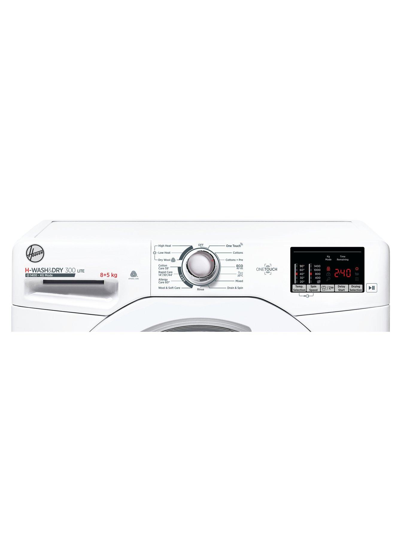 Hoover HWASH & DRY 300 H3D 485DE 8kg Wash / 5kg Dry Washer Dryer with