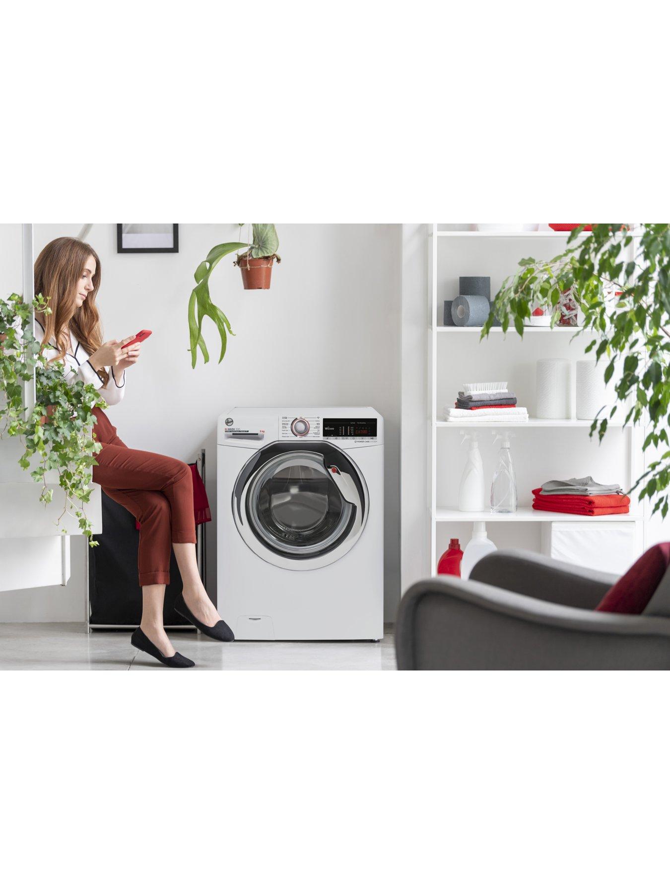 Image 5 of 6 of Hoover H-WASH &amp; DRY 300 H3D 485DE 8kg Wash / 5kg Dry Washer Dryer with 1400 rpm Spin - White