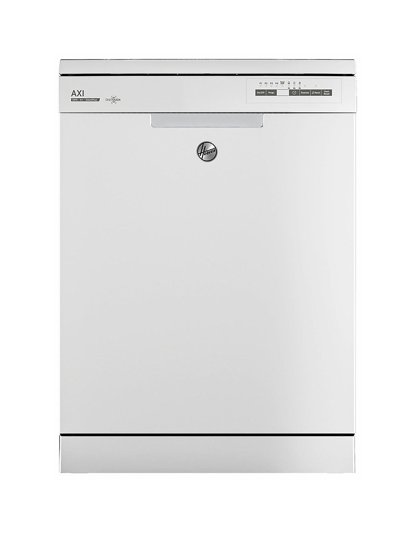Product photograph of Hoover Hdpn 1l390ow-80 Freestanding 13-place Standard Size Dishwasher With Wifi Connectivity - White from very.co.uk