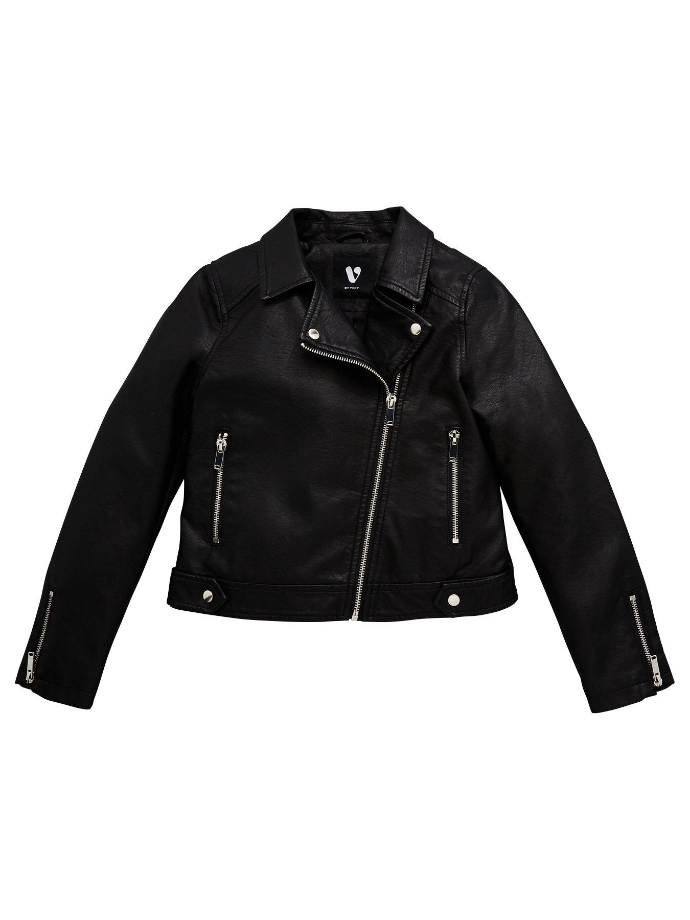 Childrens 2024 leather jackets