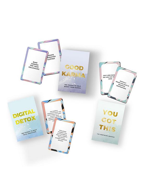 100 Digital Detox Cards 100 THINGS TO BEAT TECH ADDICTION by Gift Republic 