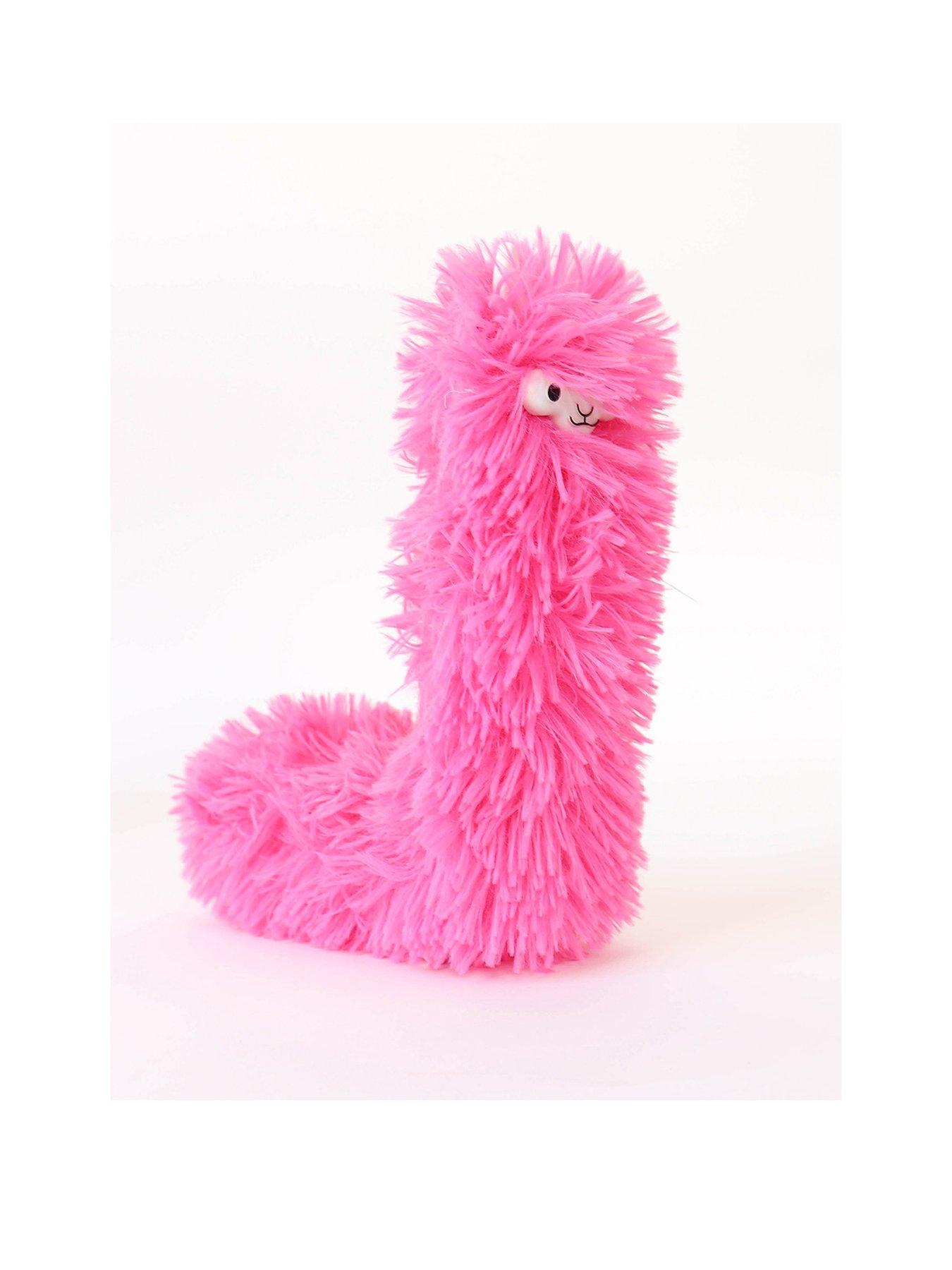 The Llama Duster - The Desktop Cleaning Pet - Pink