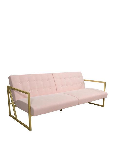 cosmoliving-by-cosmopolitan-lexington-modern-fabric-futon-sofa