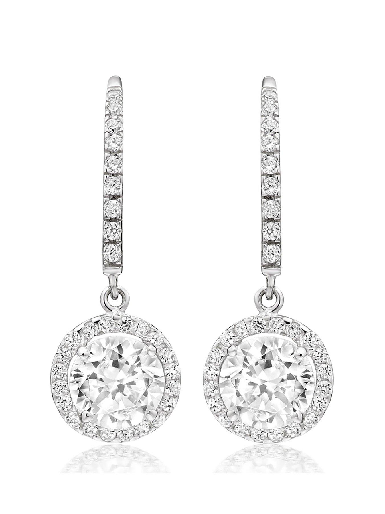 Beaverbrooks white best sale gold earrings