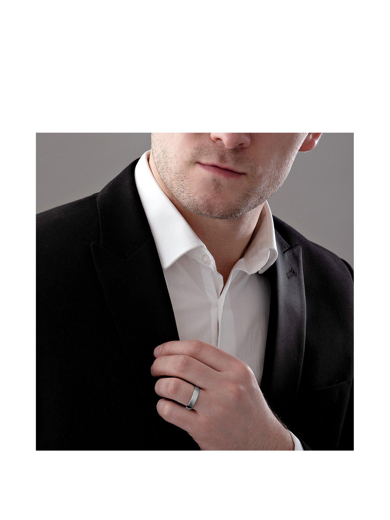 Platinum Men s Wedding Ring