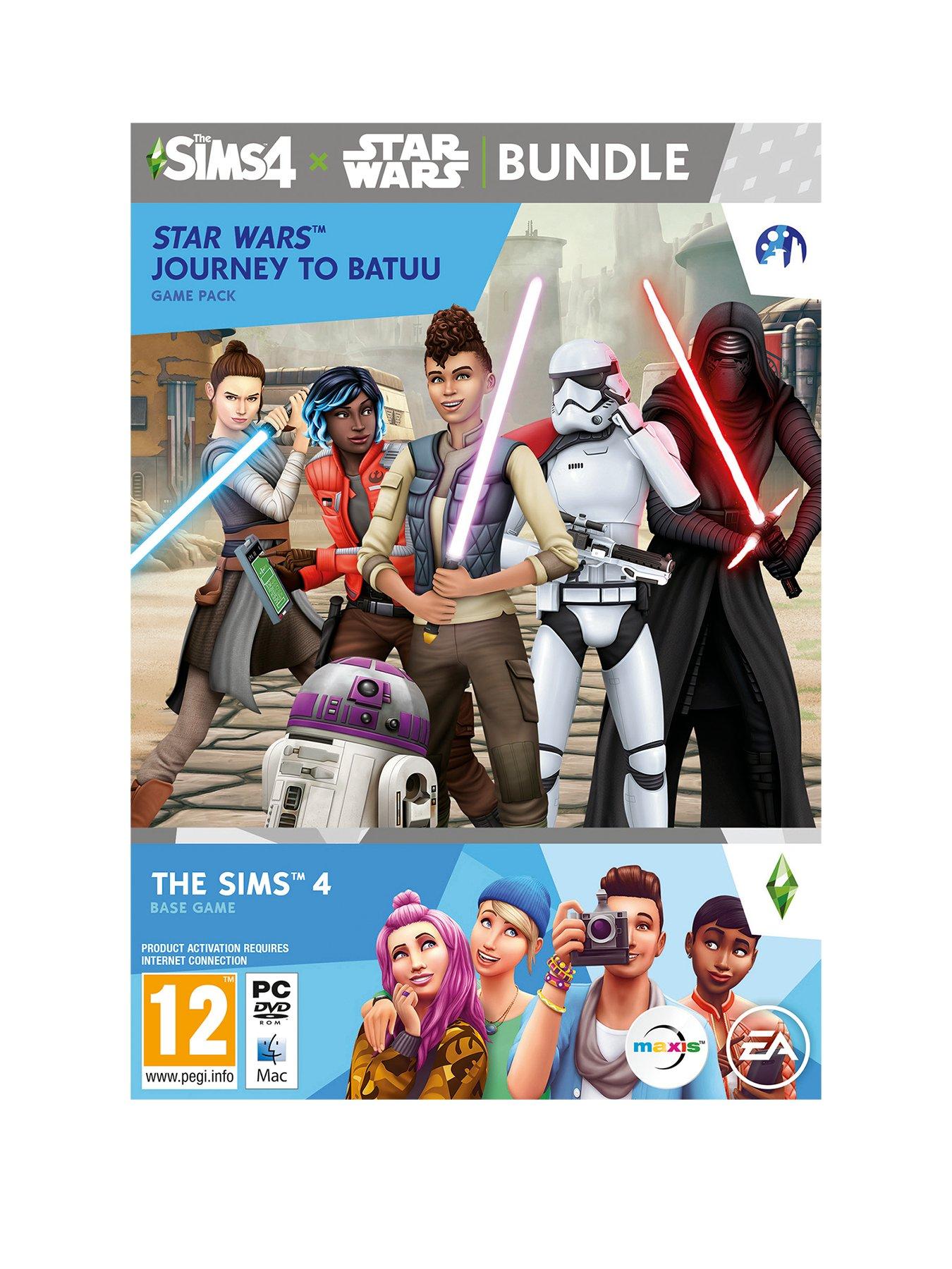 The Sims 4 Plus Star Wars Journey to Batuu Bundle for PC