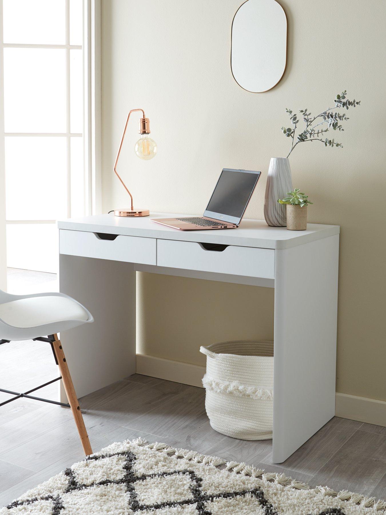 The Very Collection Aspen Desk - White Oak Effect