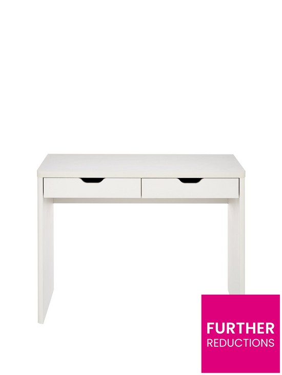 front image of aspen-desk-white