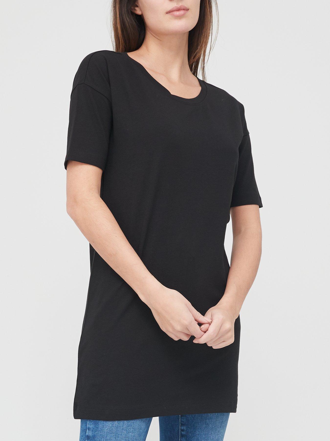 black tunic top uk