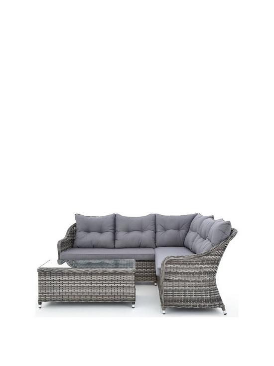 front image of florida-corner-sofa-set