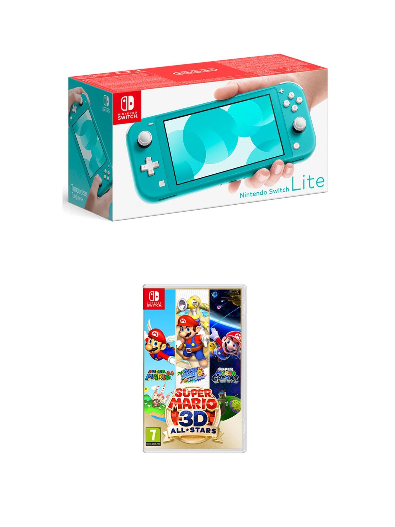 Nintendo Switch Lite Console With Super Mario 3d All Stars Very Co Uk