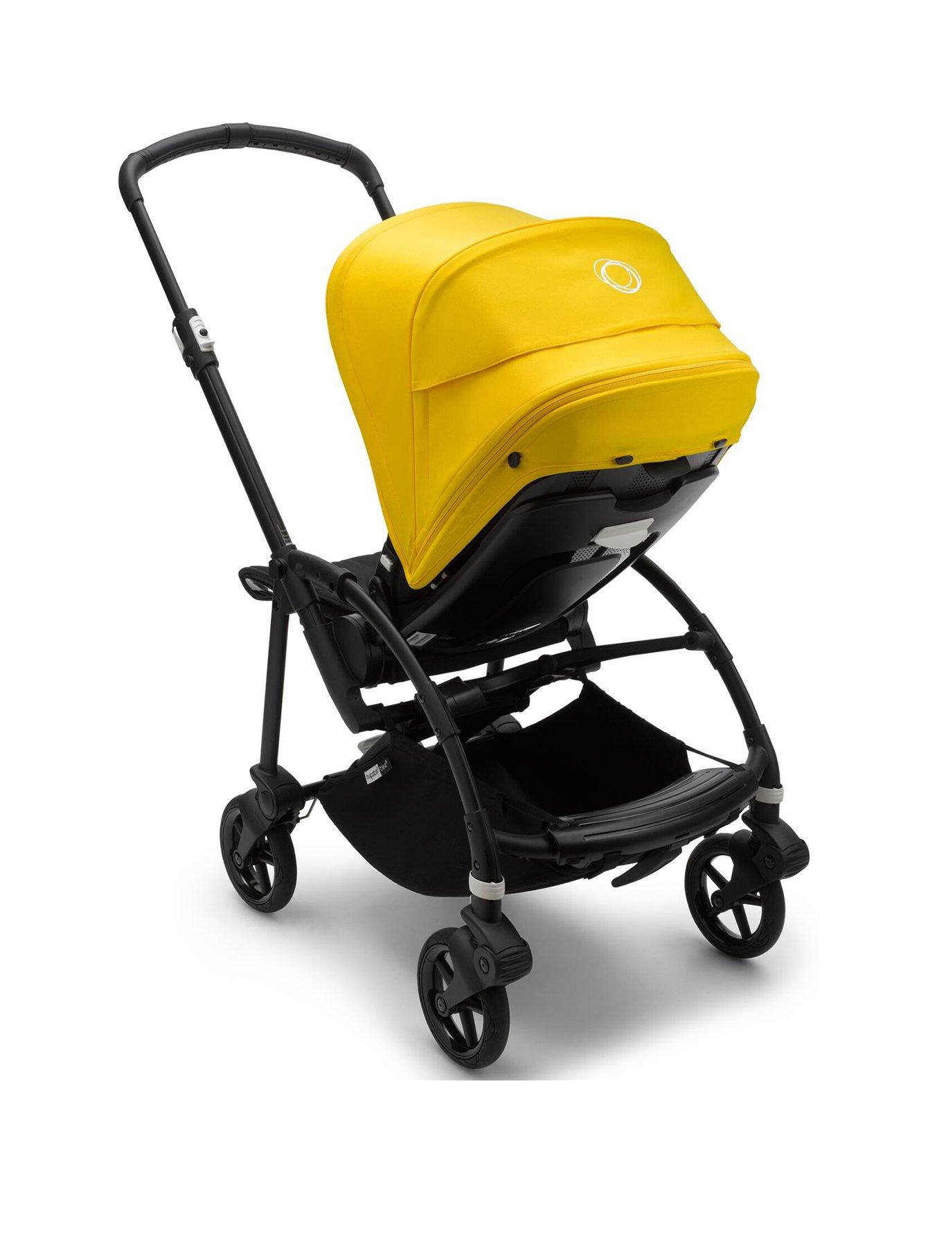 Bugaboo Bee 6 Complete Pushchair - Black/Lemon Yellow