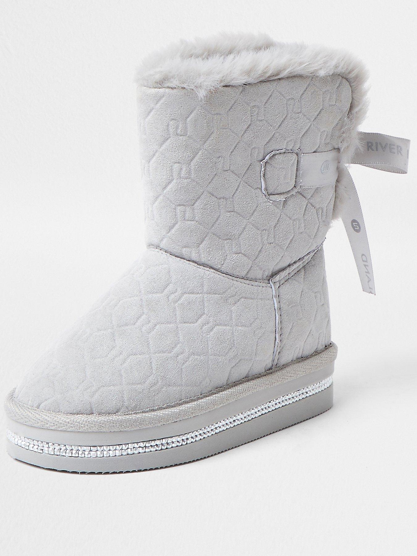 river island fur lined boots