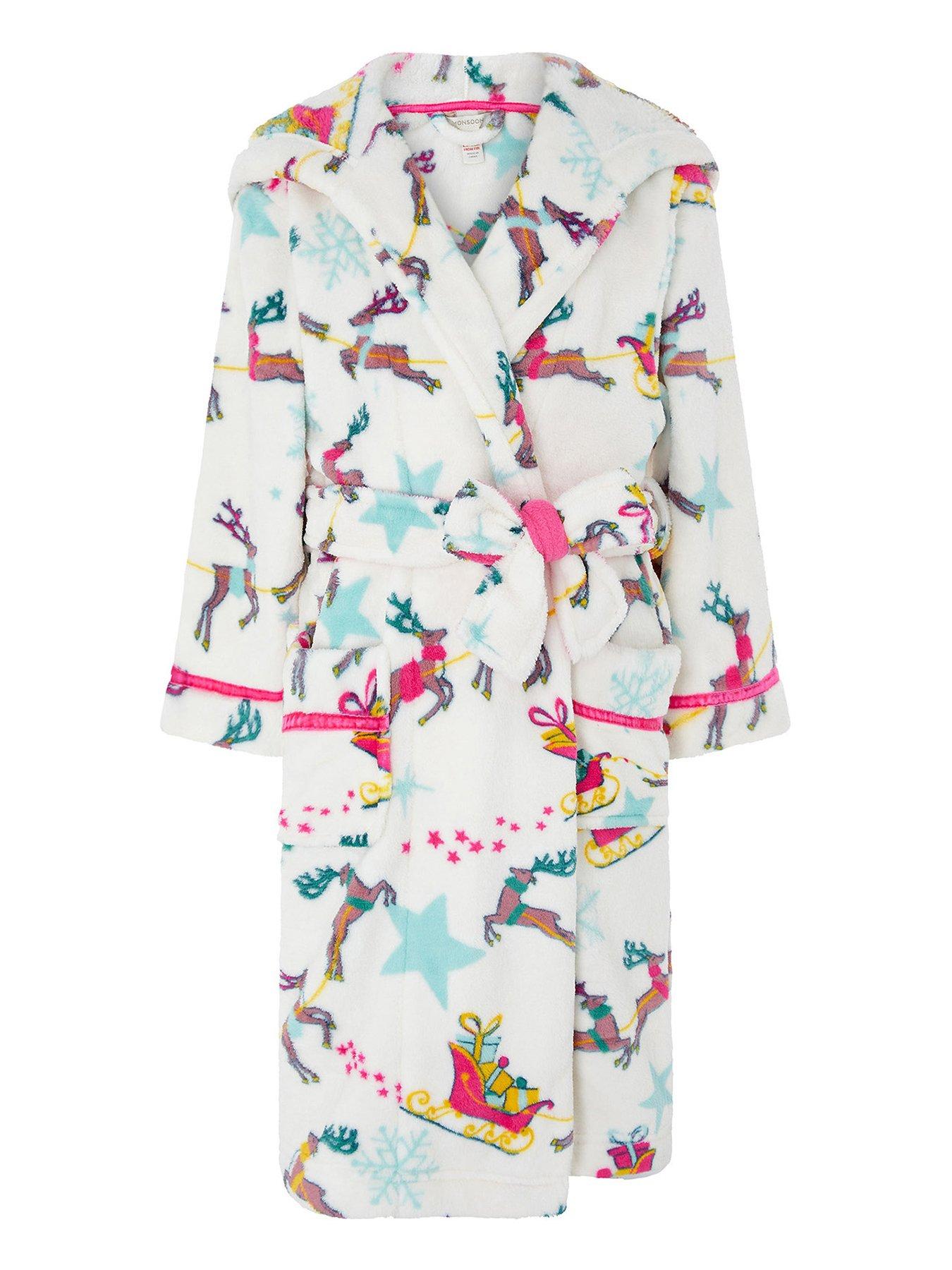 monsoon unicorn dressing gown