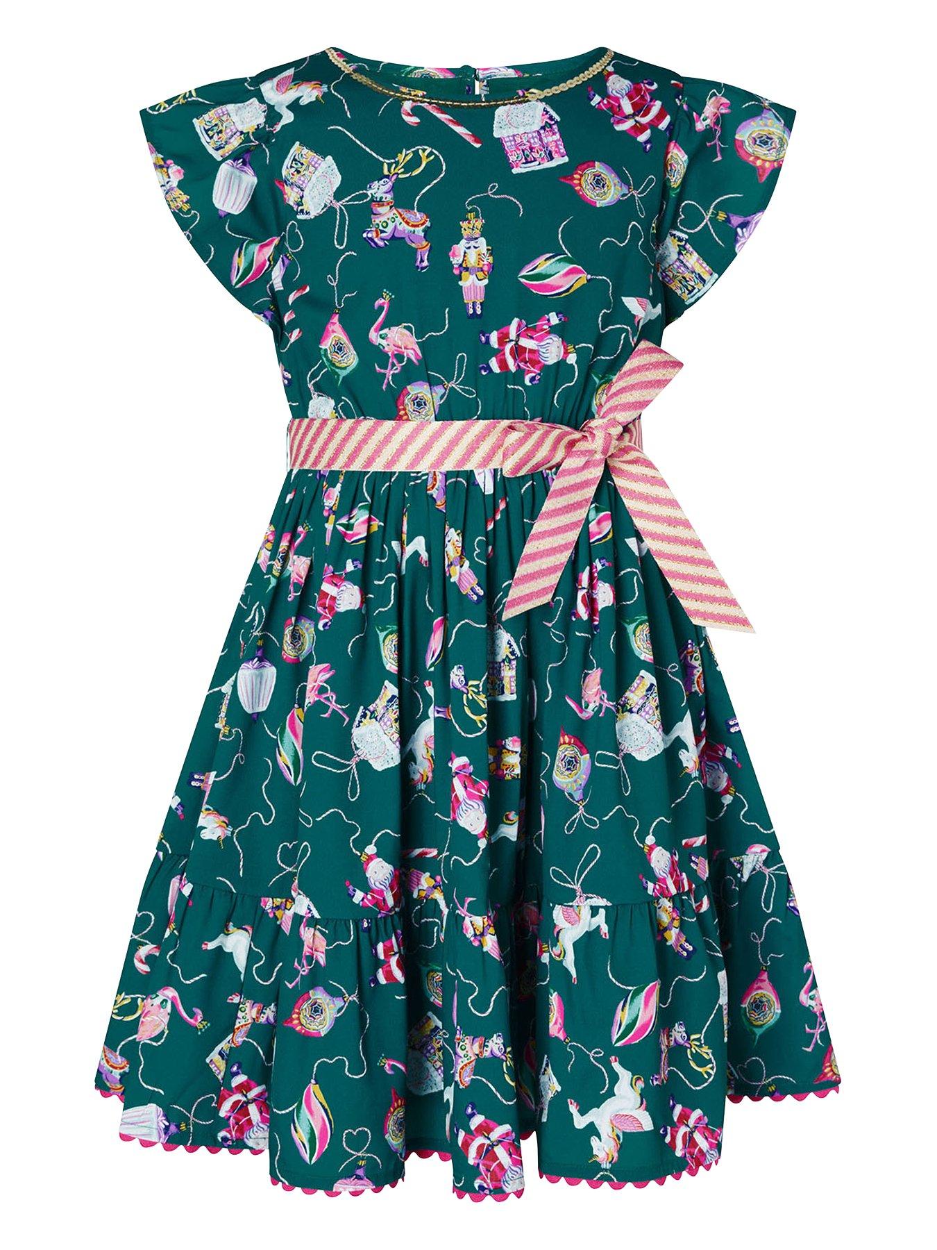 monsoon girls christmas dress