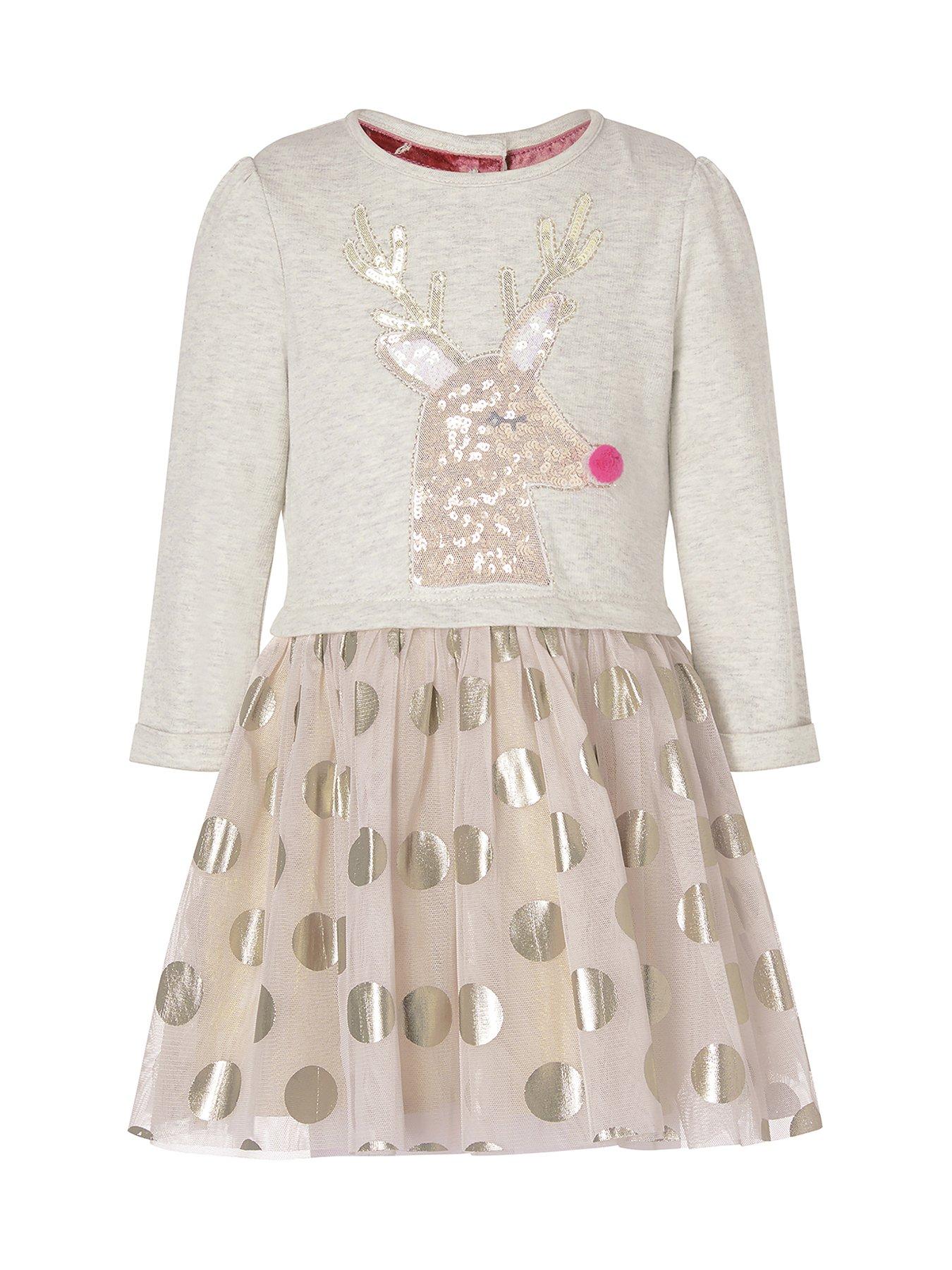 monsoon girls christmas dress