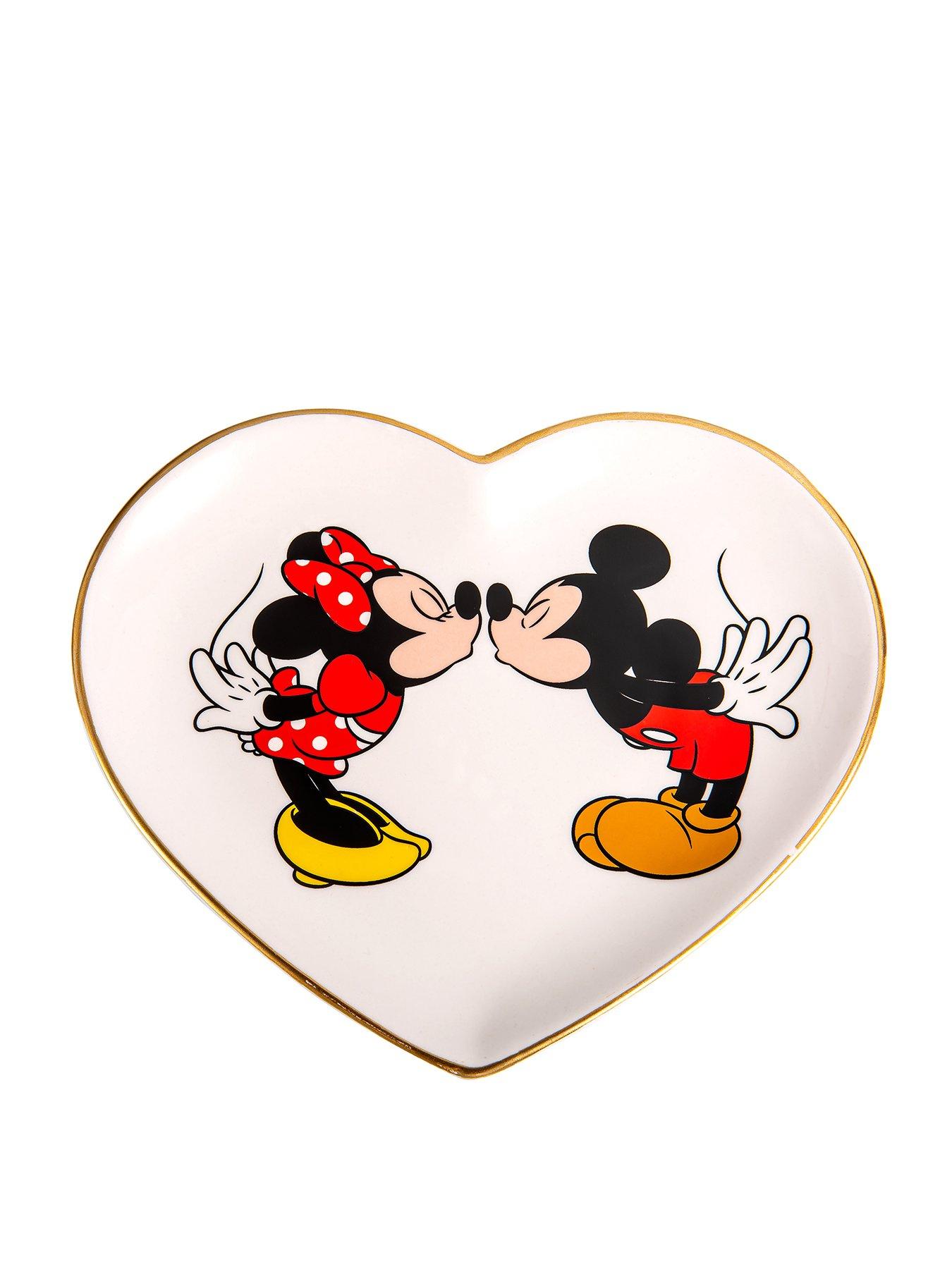 Disney Minnie & Mickey Kiss Hearts Stainless Steel Tumbler