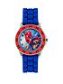 disney-spiderman-dial-blue-silicone-strap-kids-watchfront