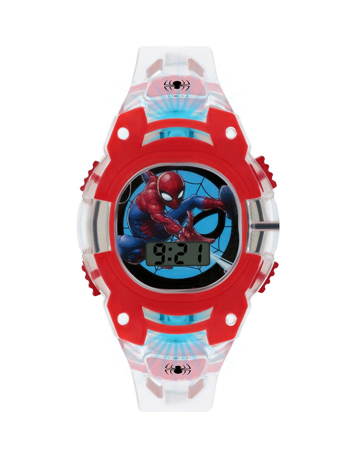 Spiderman light up on sale watch