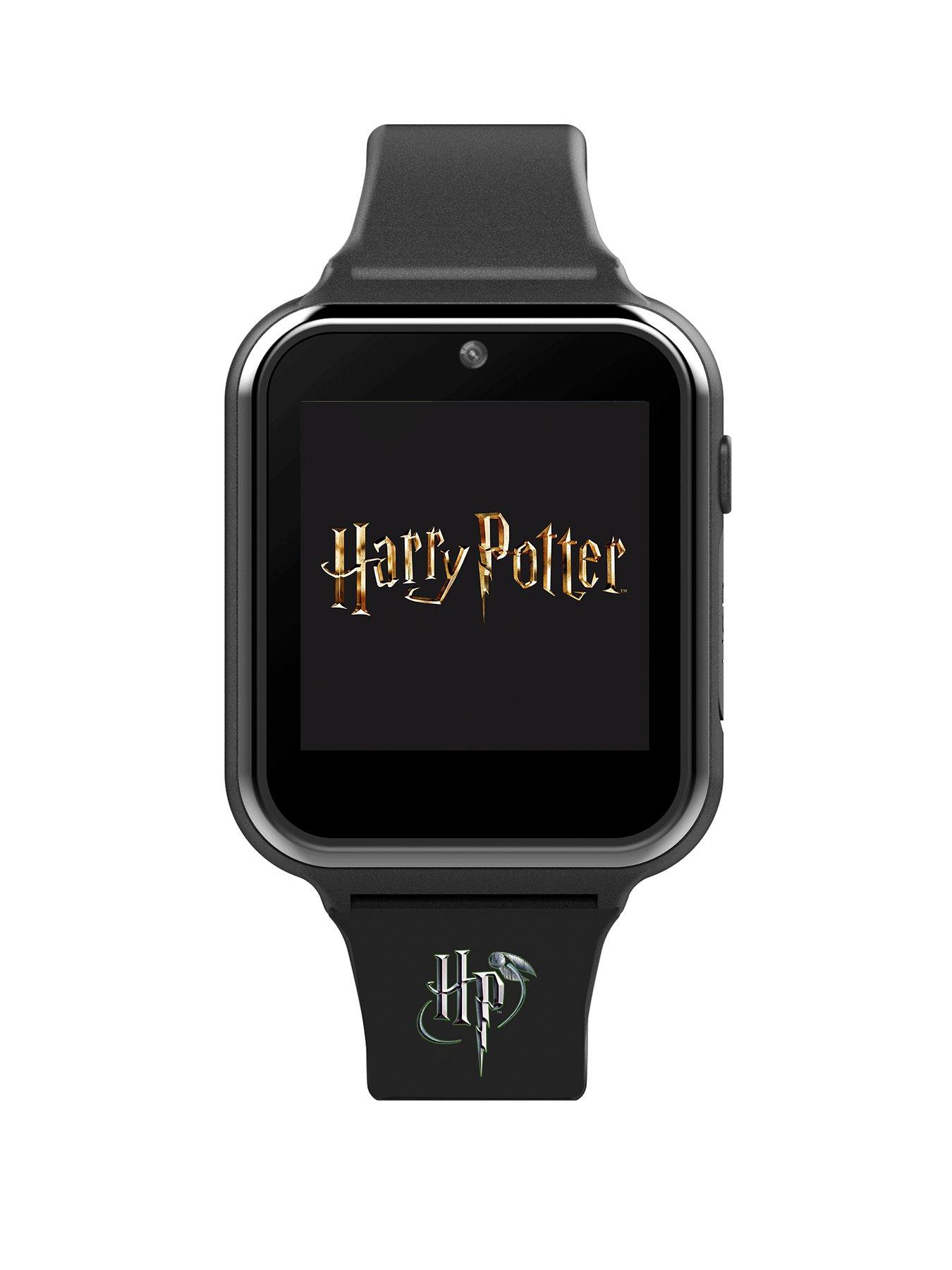 Product photograph of Harry Potter Full Display Printed Silicone Strap Kids Interactive Watch from very.co.uk