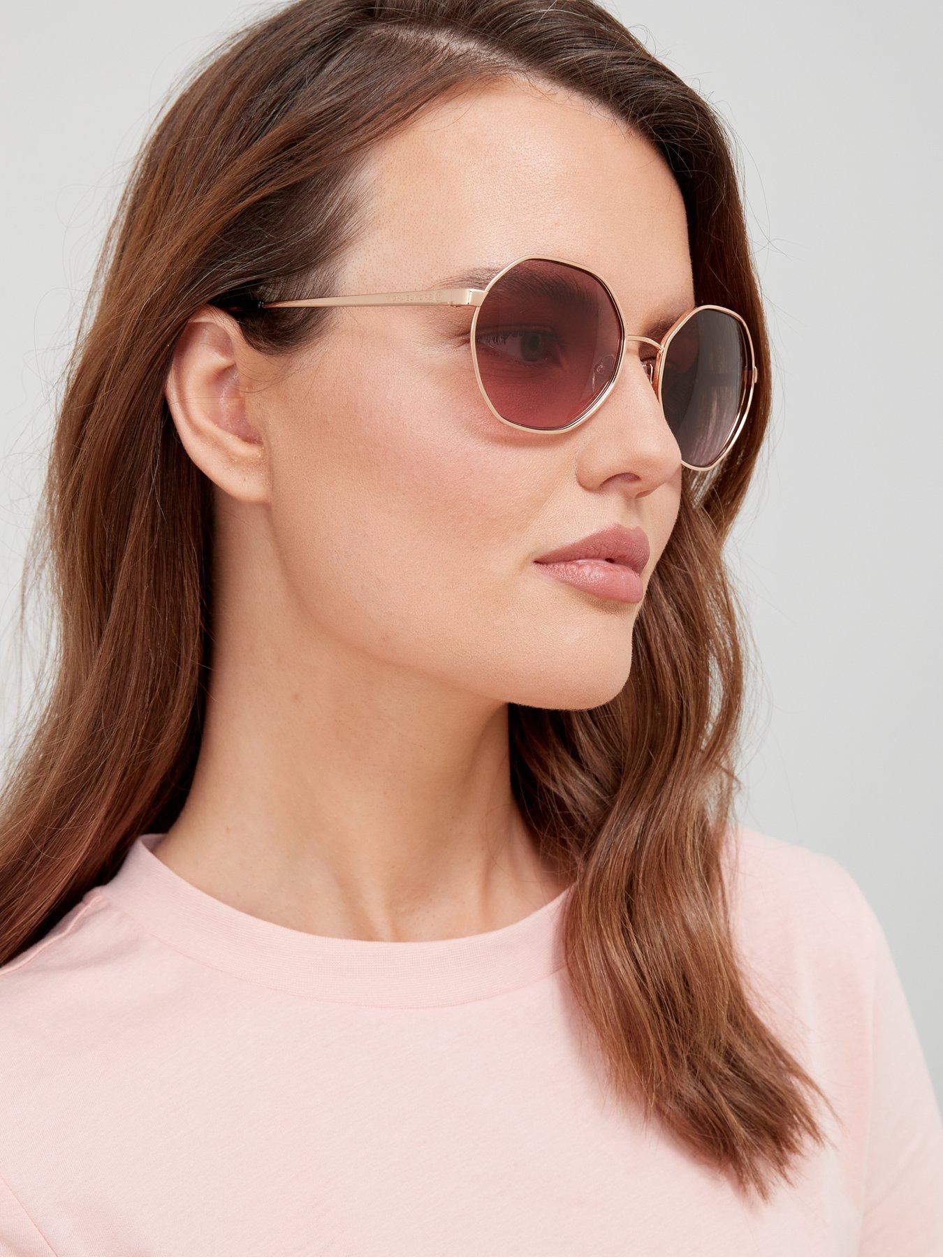 Accessories Round Sunglasses - Rose Gold
