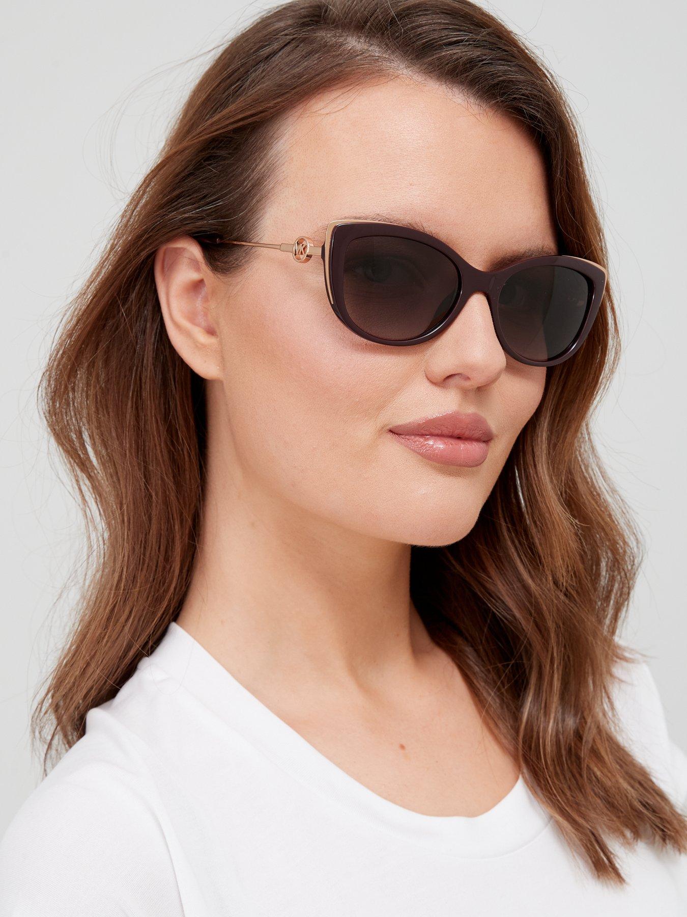 Michael Kors Cateye Sunglasses - Cordovan 