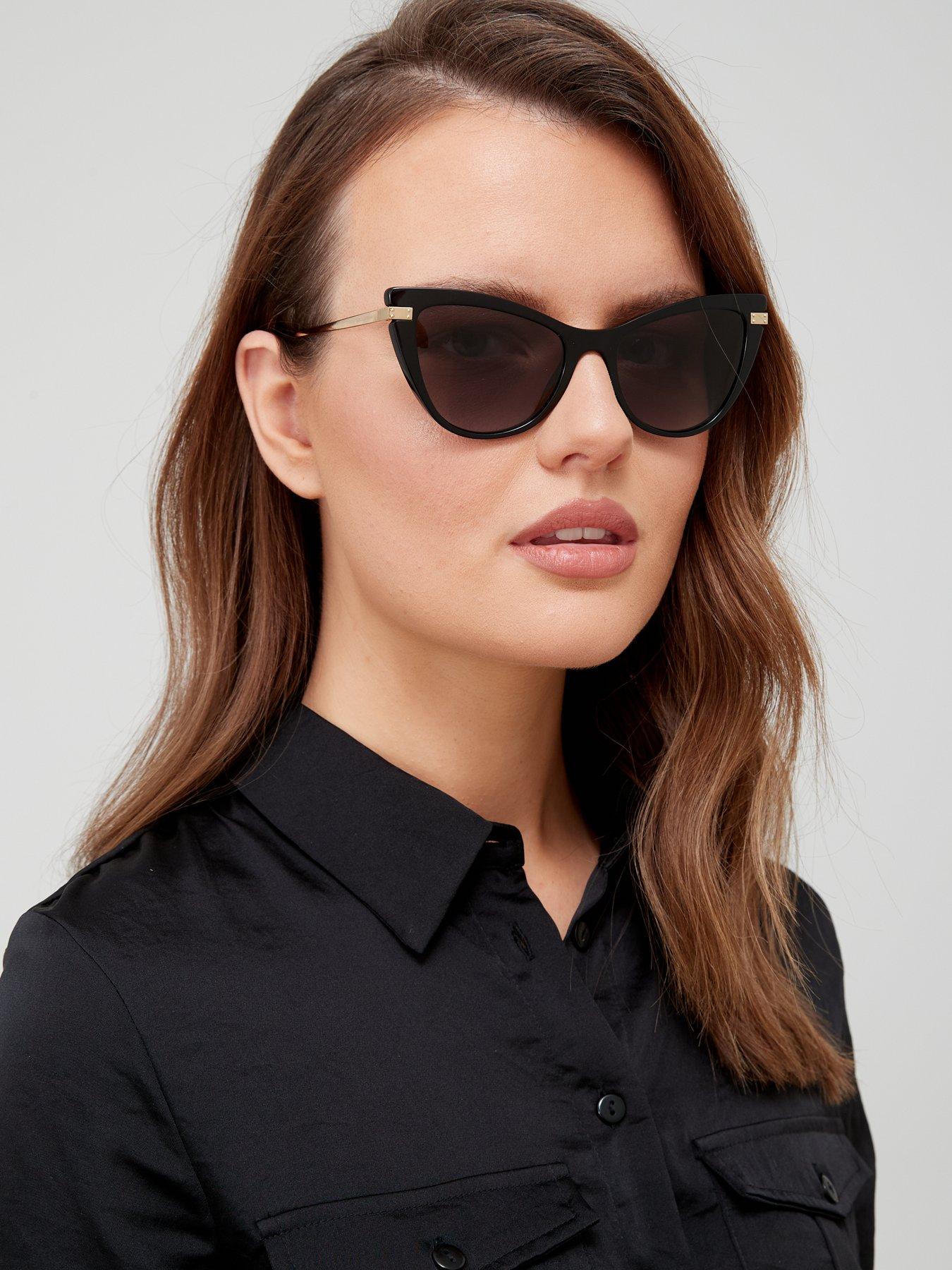  Cateye Sunglasses - Black