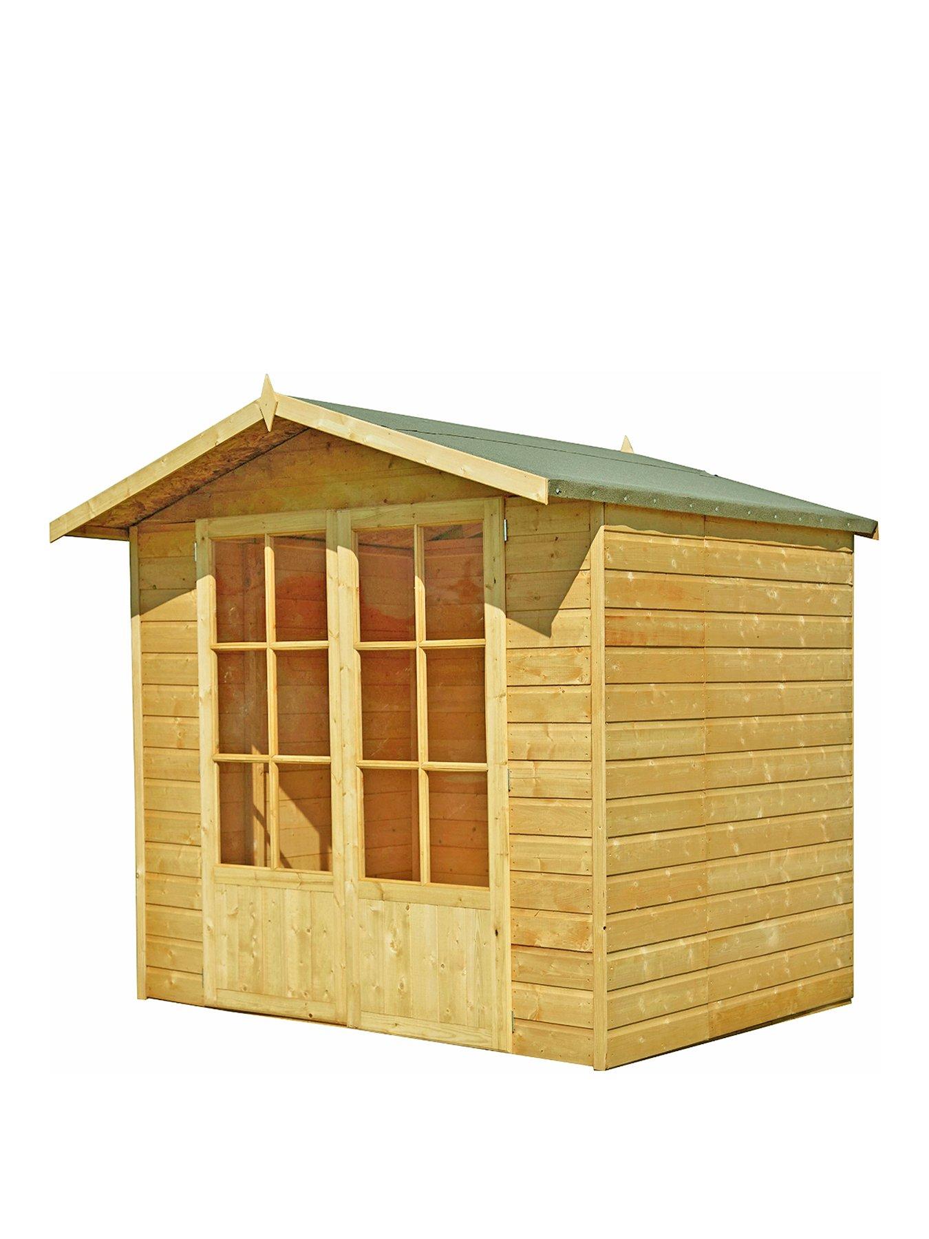 Shire Lumley Shiplap Dip Treated Summerhouse 7x5ft