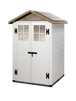 Shire Tuscany Evo Double Door Apex Shed 4X4