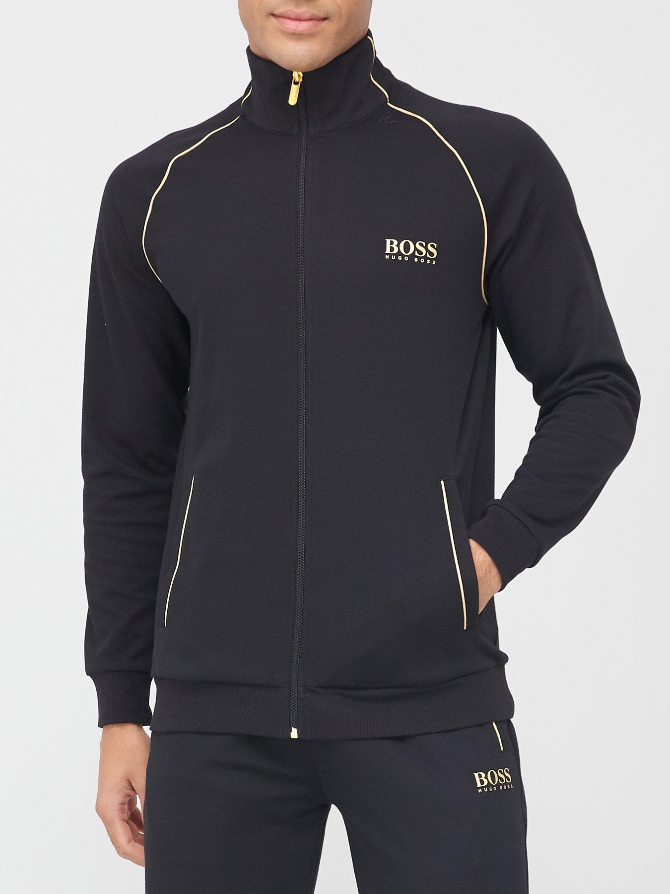 boss bodywear tracksuit black