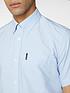  image of ben-sherman-short-sleeve-signature-oxford-shirt-sky