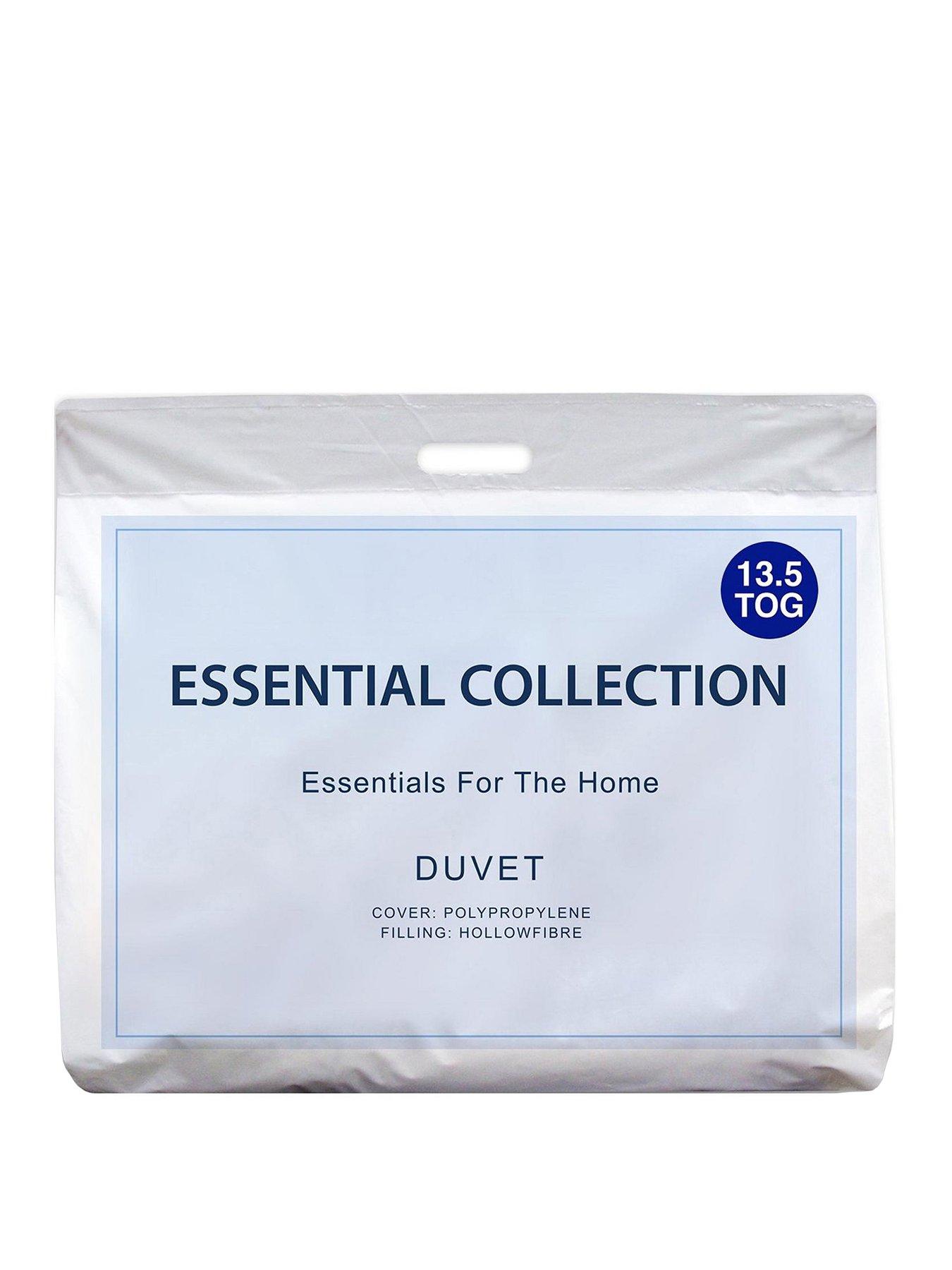 The Very Collection Essentials 13.5 Tog Duvet - White