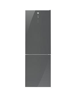 Hoover Hfdg 6182Mann Total No Frost Fridge Freezer - Graphite Glass Best Price, Cheapest Prices