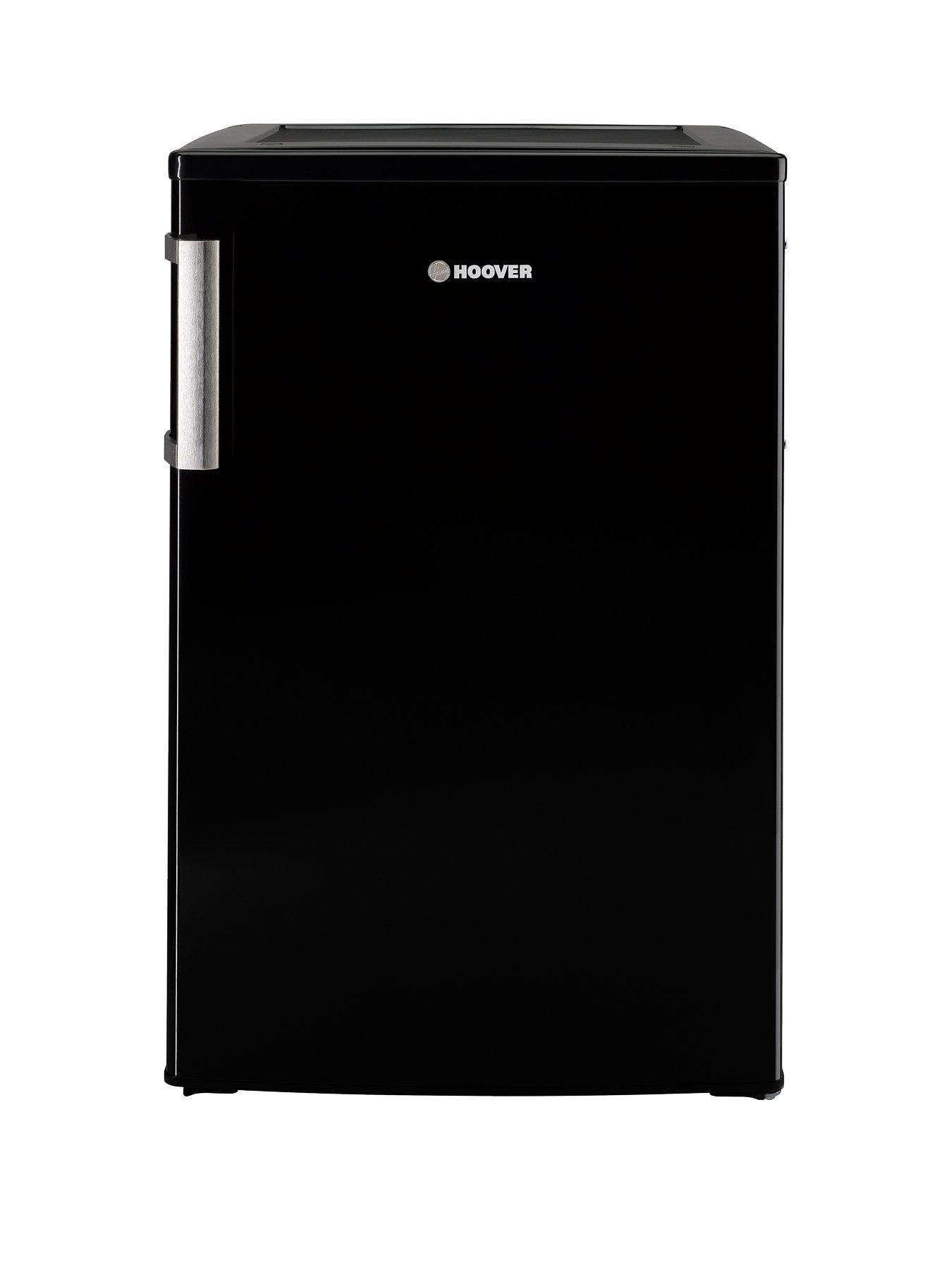 Product photograph of Hoover Hvtl 54bhkn Under Counter Larder Fridge 55cm Wide - Black from very.co.uk