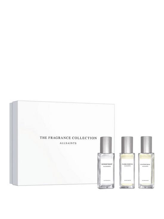 stillFront image of allsaints-3x-15ml-eau-de-parfum-discovery-gift-set