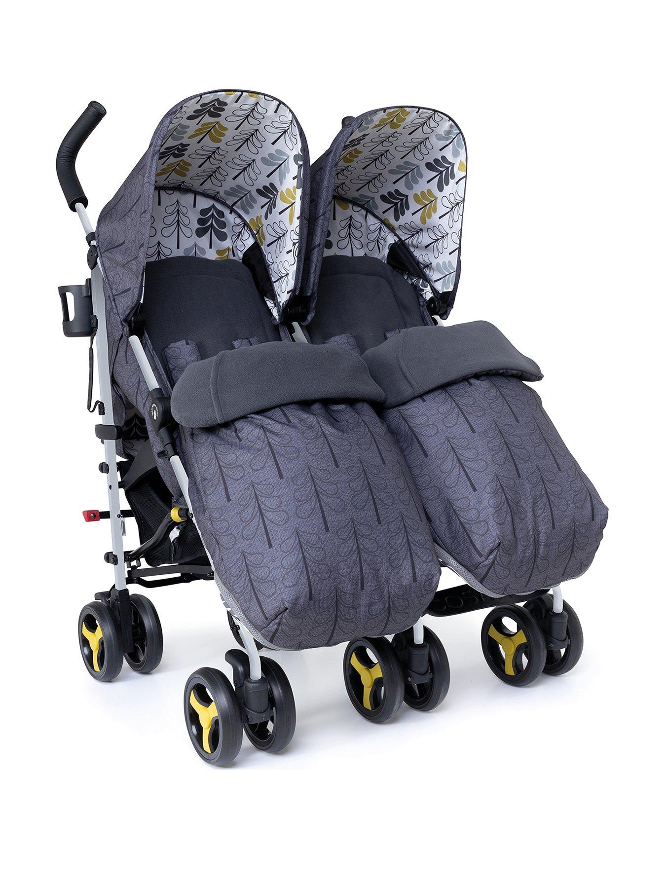 Cosatto Supa Dupa Twin Stroller - Fika 