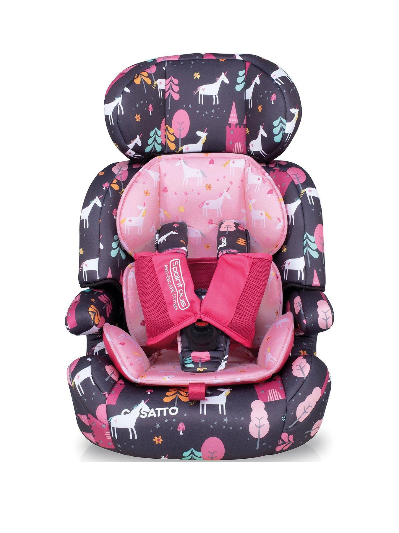 undefined Zoomi Group 123 Car Seat - Unicorn Land - Multi
