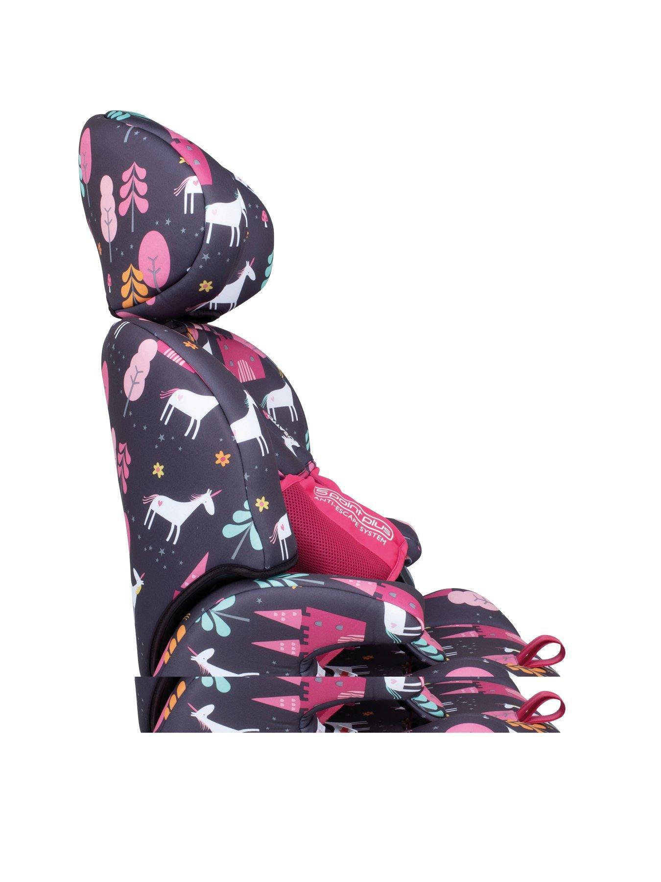 Image 4 of 4 of Cosatto Zoomi Group 123 Car Seat - Unicorn Land - Multi