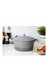  image of masterclass-cast-aluminium-24-cm-casserole-dish-with-lid
