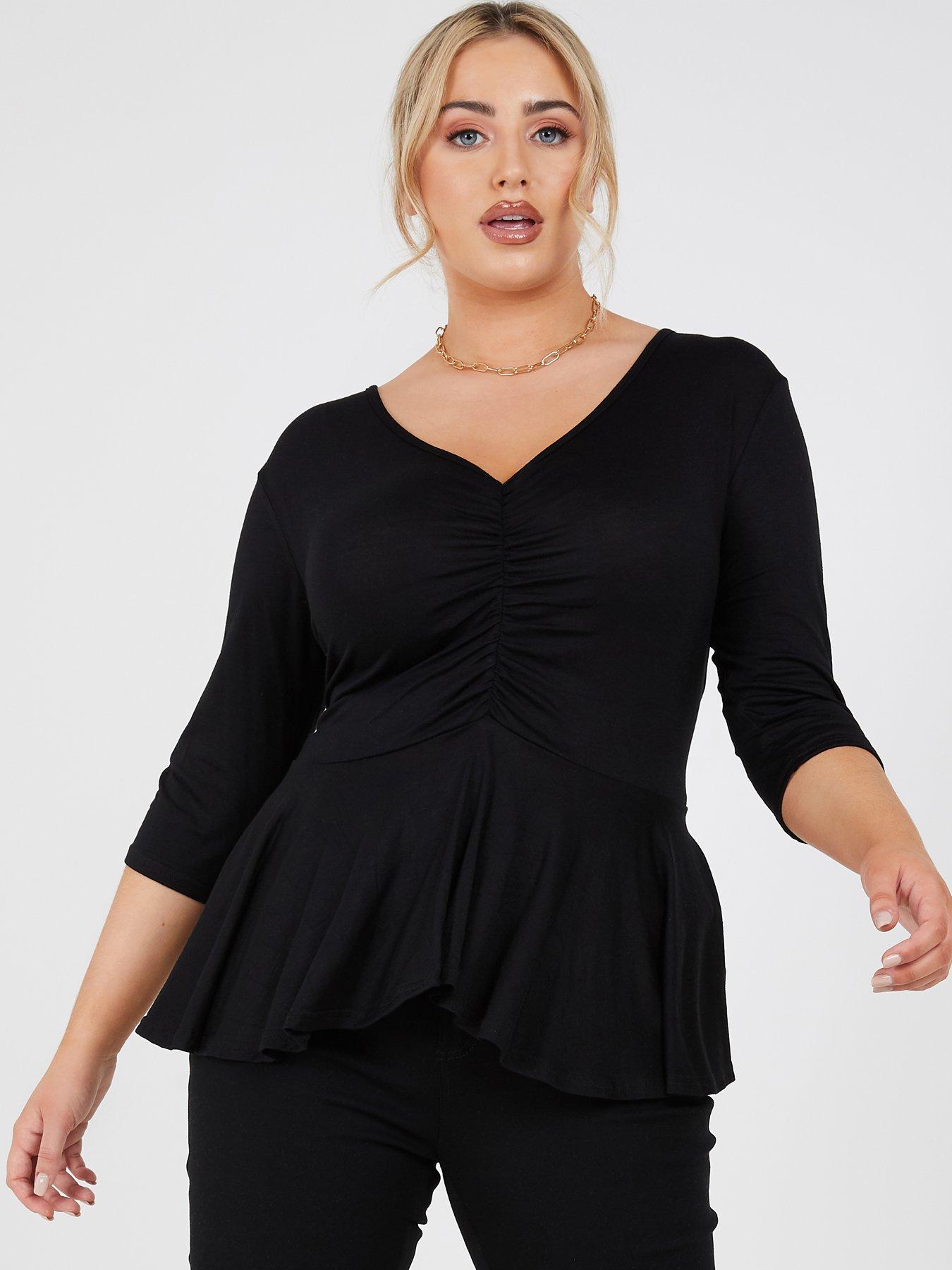 inexpensive plus size tops