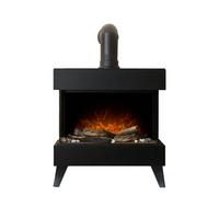 Viera Black Electric Stove and Pipe