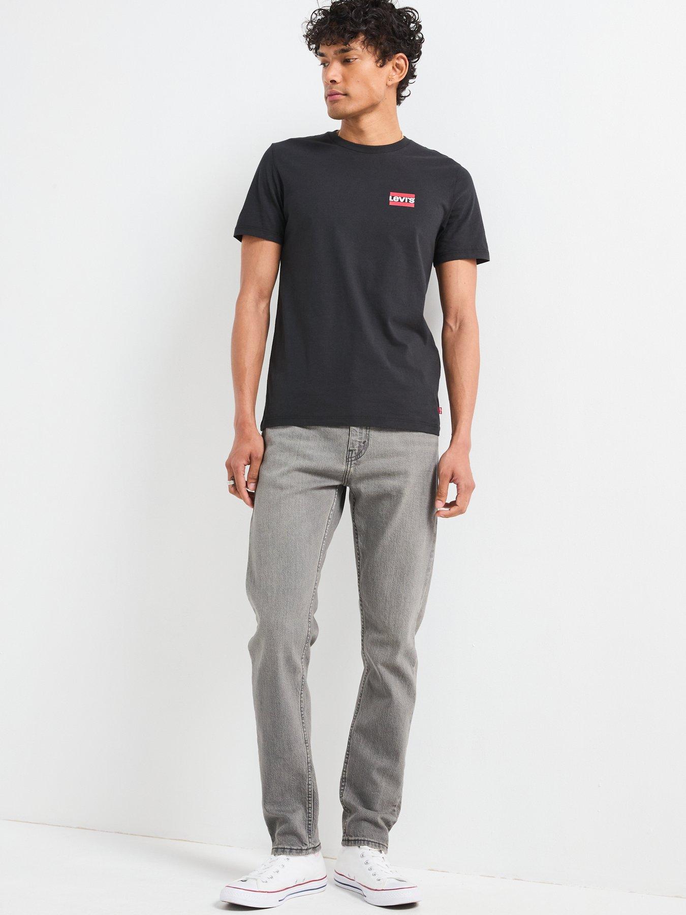 Image 4 of 7 of Levi's 2 Pack of Sports Logo T-Shirts - White/Black