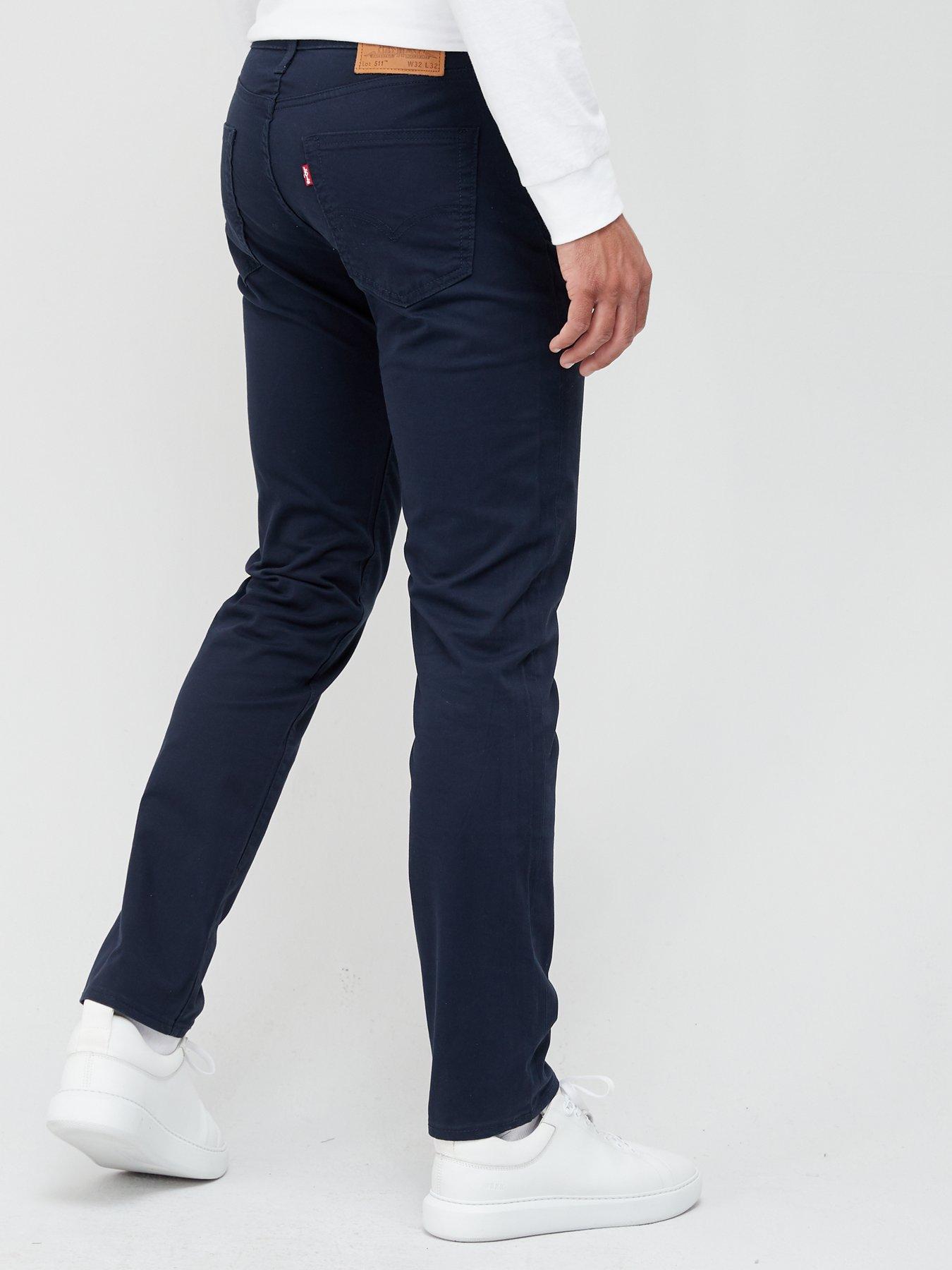 Levi's 511 Slim Fit Casual Trouser - Navy 
