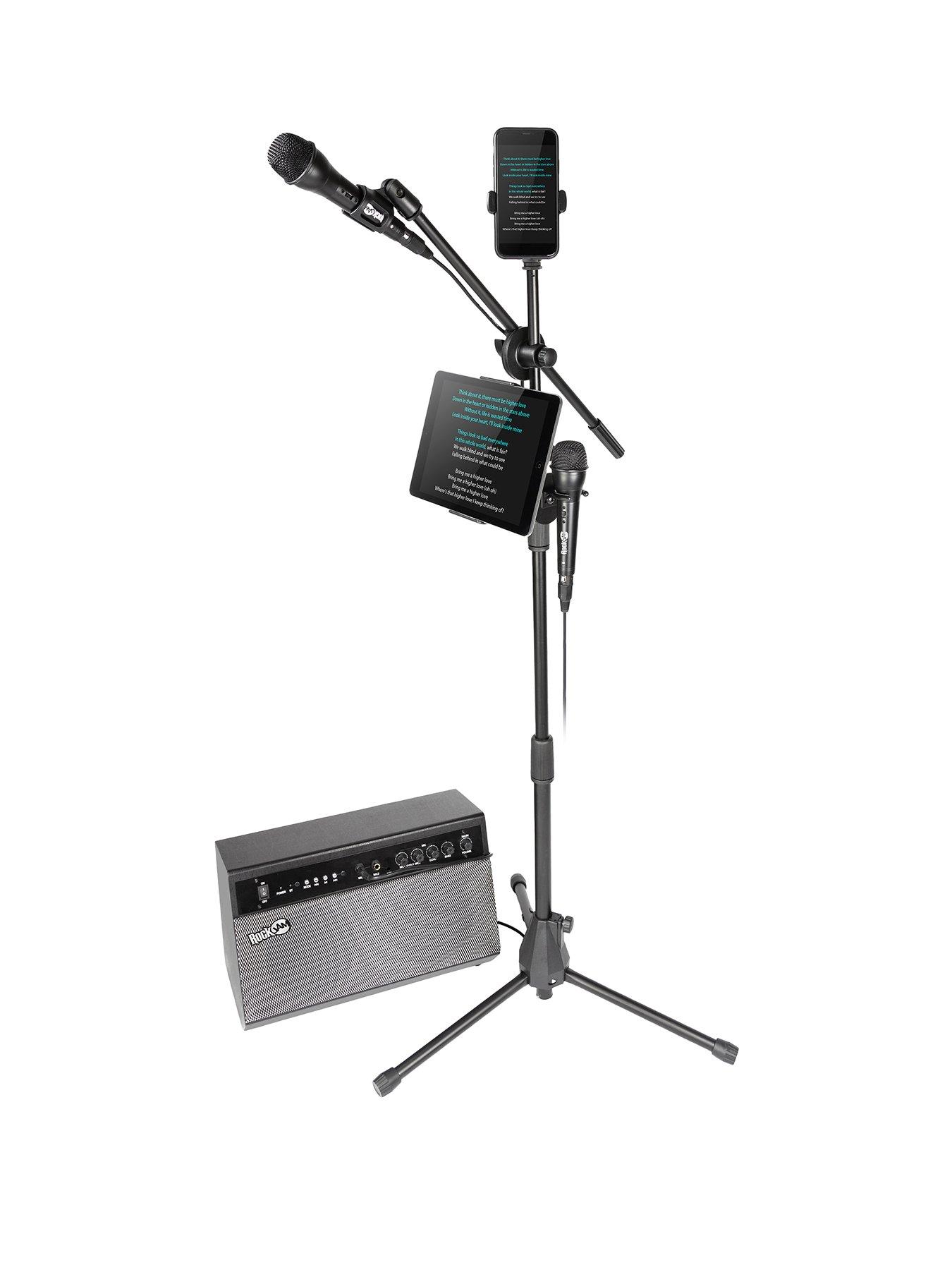 Image 1 of 6 of RockJam Karaoke SuperKit - Black